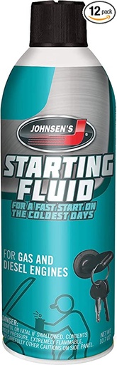 [CA031] Johnsen's Starting Fluid  12ct / case