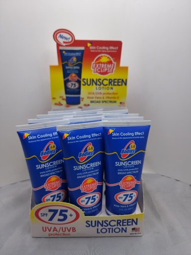 [HI046] LA Bodies Sunscreen SPF 75 - 3oz 12 ct