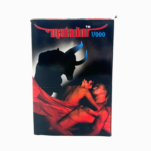 [Pill0020/17000] Sexy Matador 17000 -  1 Pill/Card - 24 Cards/Box FDA Registered