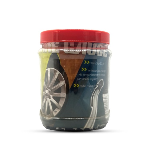 [CA045] Tire Gauge Tub - 36 Ct