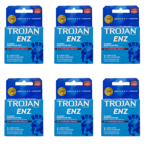 [CON011] Trojan Dark Blue 3/Pack - 6 Packs 93150