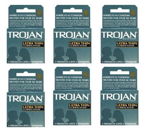 [CON006] Trojan Grey 3/Pack - 6 Packs 92620