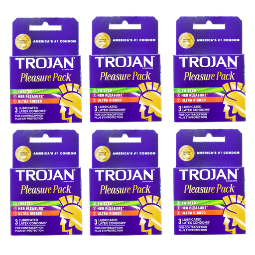 [CON029] Trojan Pleasure Pack 3/Pack - 6 Packs 95321